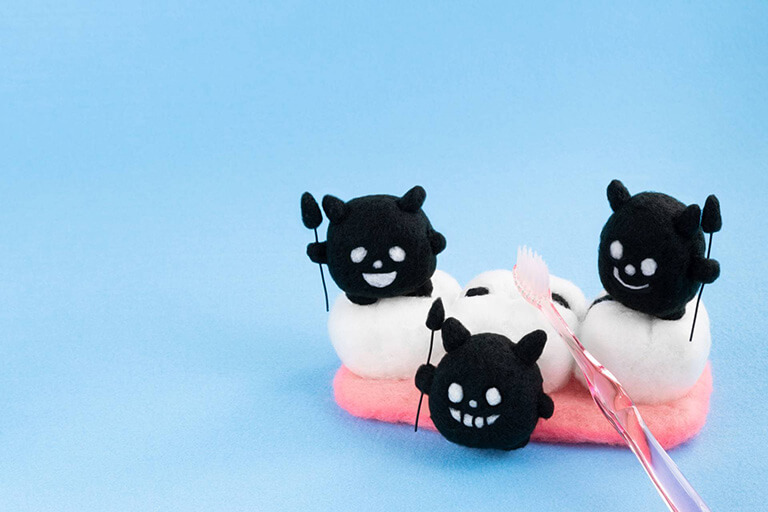 ②なぜ3歳までにむし歯ができやすいの？